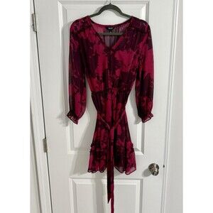 Simply  Vera Vera Want Ruffle Day Dress Medium